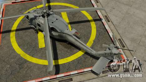 The helicopter the Sikorsky SH-60 Seahawk for GTA 4