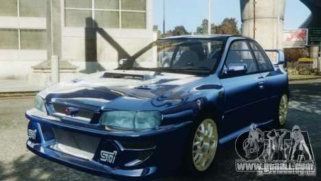 Subaru Impreza 22B 1998 for GTA 4