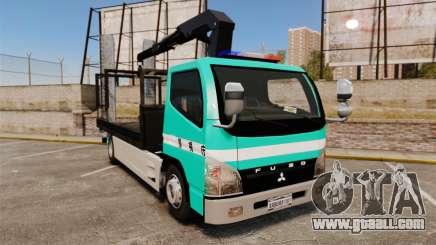 Mitsubishi Fuso Canter Japanese Auto Rescue for GTA 4