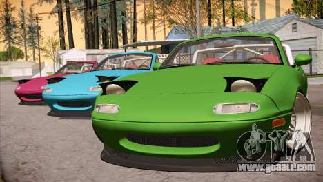 Mazda Miata Hellaflush for GTA San Andreas