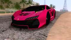 Pegassi Zentorno GTA 5 v2 for GTA San Andreas
