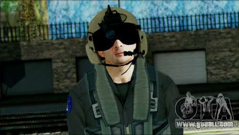 USA Helicopter Pilot from Battlefield 4 for GTA San Andreas
