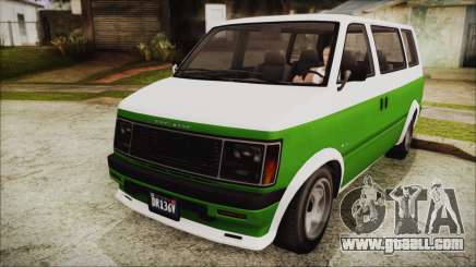 GTA 5 Declasse Moonbeam for GTA San Andreas