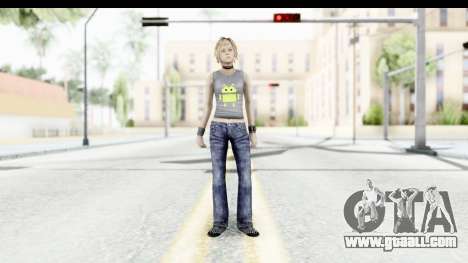 Silent Hill 3 - Heather Sporty Gray Pixel Droid for GTA San Andreas