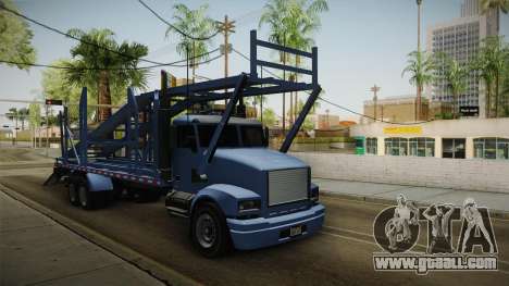GTA 5 MTL Car Hauler SA Style for GTA San Andreas