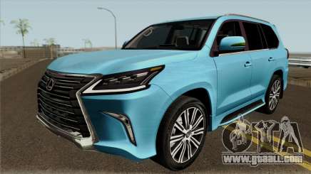 Lexus LX 2017 for GTA San Andreas