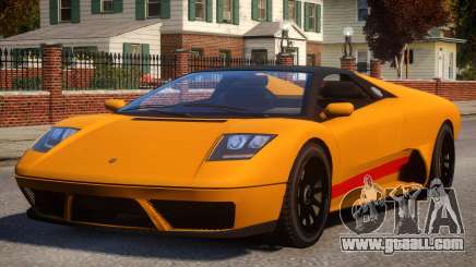 Pegassi Infernus S Roadster for GTA 4