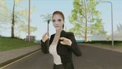 Emma Watson (Business Suit) V2 for GTA San Andreas