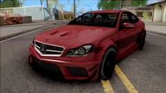 Mercedes-Benz C63 AMG 2014 for GTA San Andreas