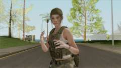 Claire Redfield Military (RE2 Remake) for GTA San Andreas