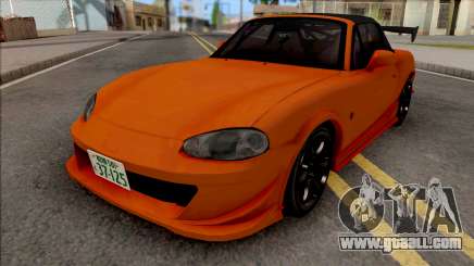 Mazda MX-5 Miata NB8c Initial D Fifth Stage for GTA San Andreas