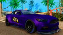 Ford Mustang GT Liberty Walk 2015 Purple for GTA San Andreas