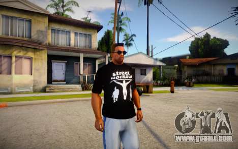 T-shirt Street Workout for GTA San Andreas