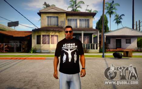 T-shirt Street Workout for GTA San Andreas