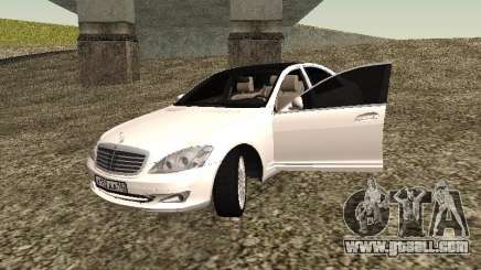 Mercedes-Benz S500 Vossen Tintet for GTA San Andreas
