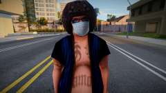 Smyst in a protective mask for GTA San Andreas