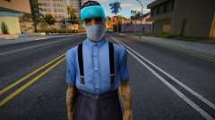 SFR3 in a protective mask for GTA San Andreas