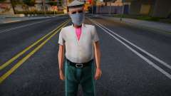 Wmori in a protective mask for GTA San Andreas