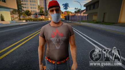 Dnmolc2 in a protective mask for GTA San Andreas